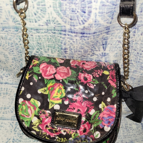 Betsey Johnson Floral Print crossbody NWOT - Picture 5 of 10